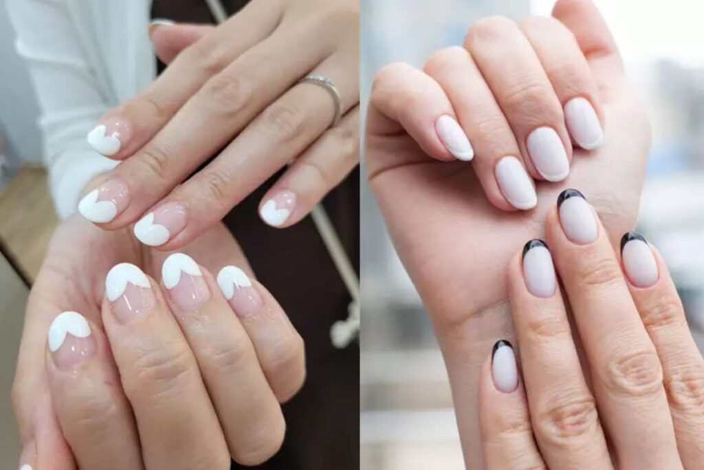 French Manicure Twist