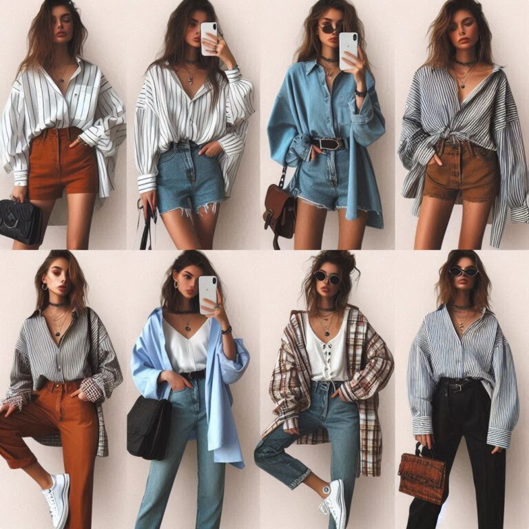 How to Style an Oversized Shirt to Look Stylish