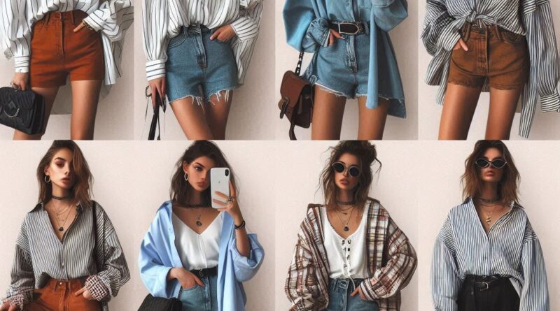 How to Style an Oversized Shirt to Look Stylish