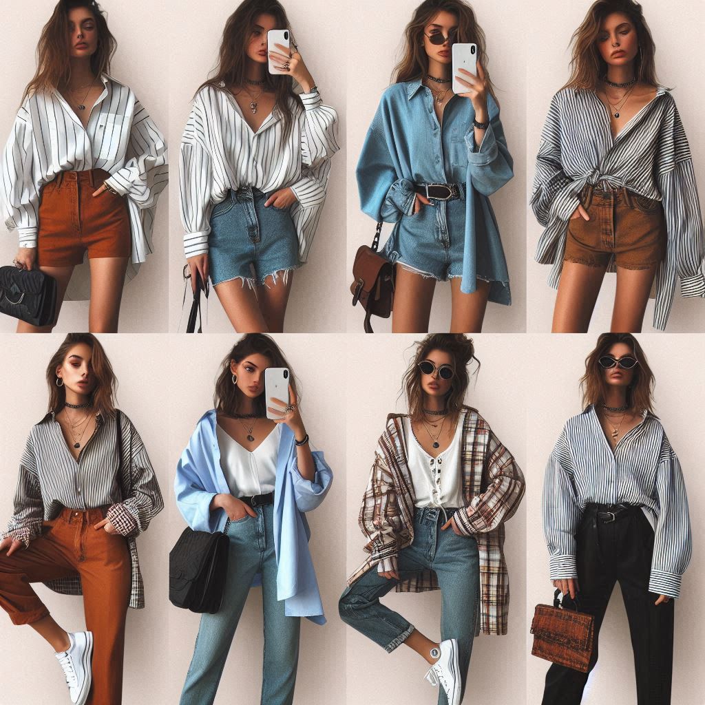How to Style an Oversized Shirt to Look Stylish