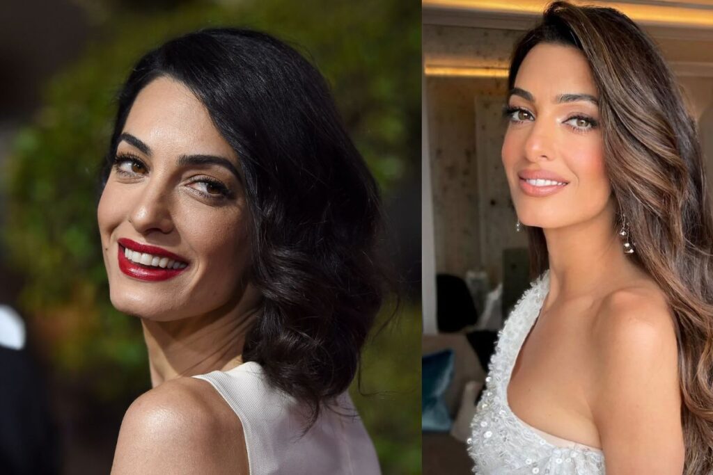 Amal Clooney Hairstyle