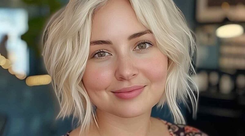 7 Best Chubby Face Medium Length Haircuts with Bangs You’ll Love