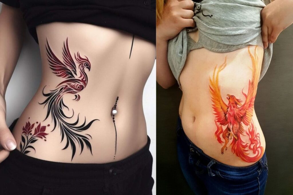 Phoenix Rising Tattoos