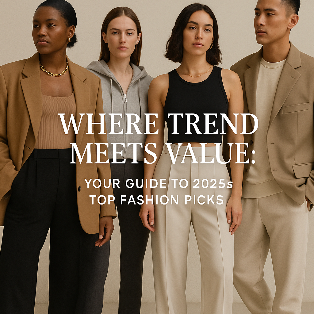 Where Trend Meets Value: Your Guide to 2025’s Top Fashion Picks