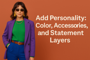 Add Personality: Color, Accessories, and Statement Layers
