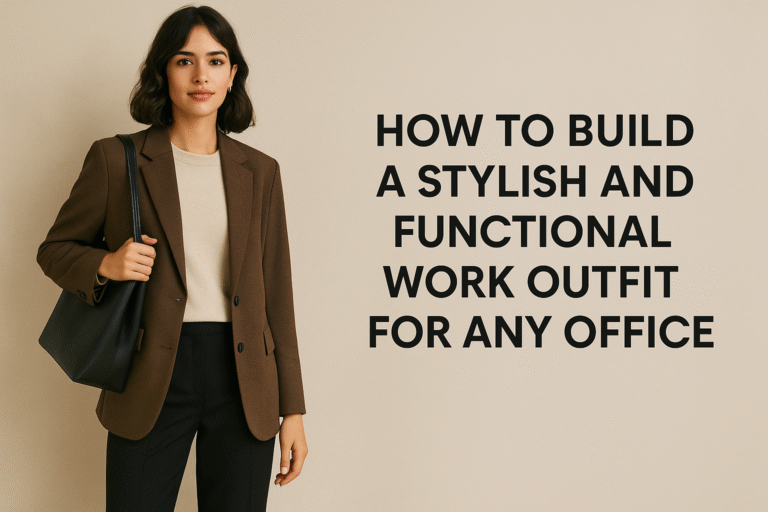 How to Build a Stylish and Functional Work Outfit for Any Office