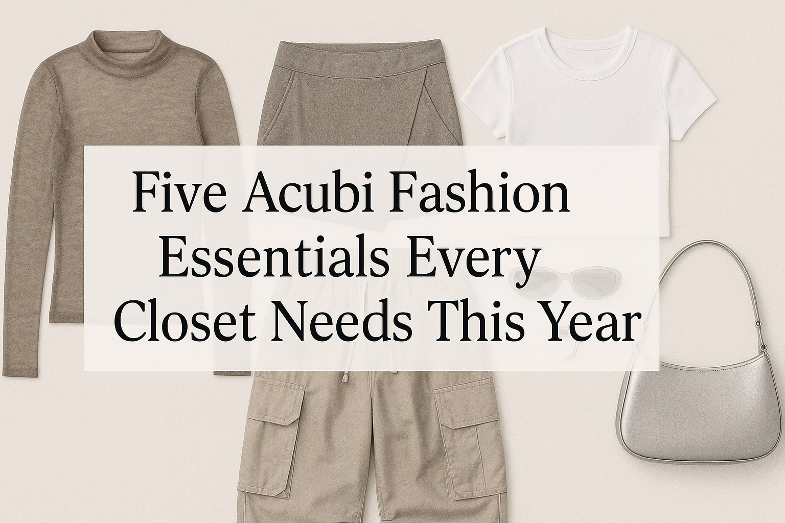 Five Acubi Fashion Essentials Every Closet Needs to Stay Ahead in 2025