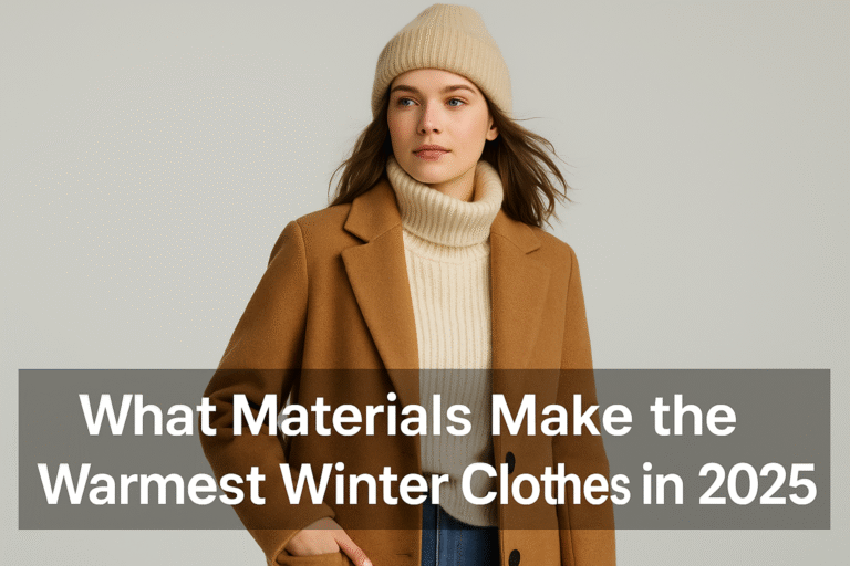 What Materials Make the Warmest Winter Clothes in 2025?
