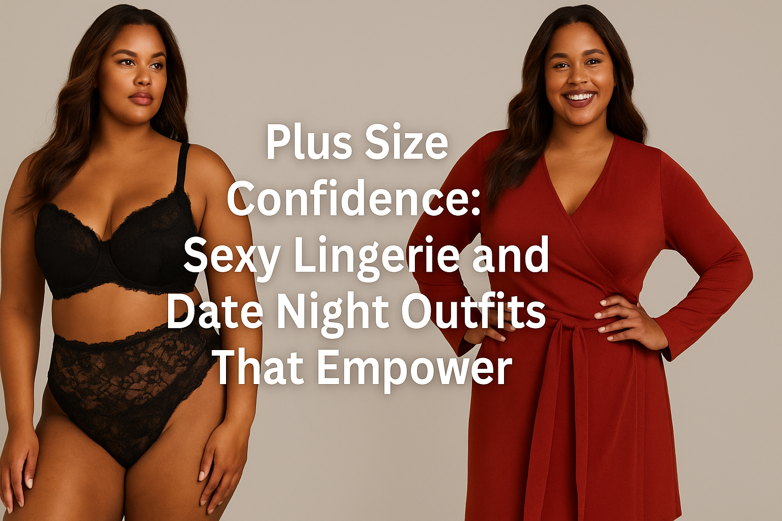 Plus Size Confidence: Sexy Lingerie and Date Night Outfits That Empower