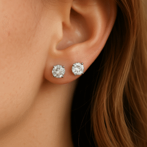 Diamond-Stud-Earrings