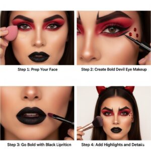 Step-by-Step-Halloween-Makeup-Tutorial-for-Beginner